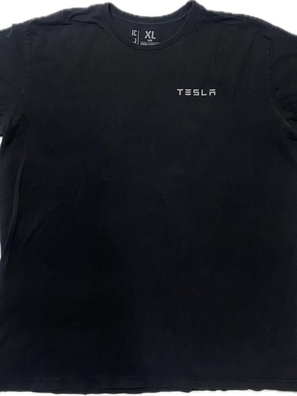 Tesla Men’s Black Logo T‑Shirt size XL